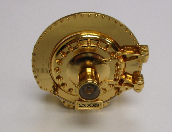 BOILER FRONT / GOLD PLATED / COMPLETE / MILLENIA #2000 / PREMIER J-1e HUDSON 4-6-4