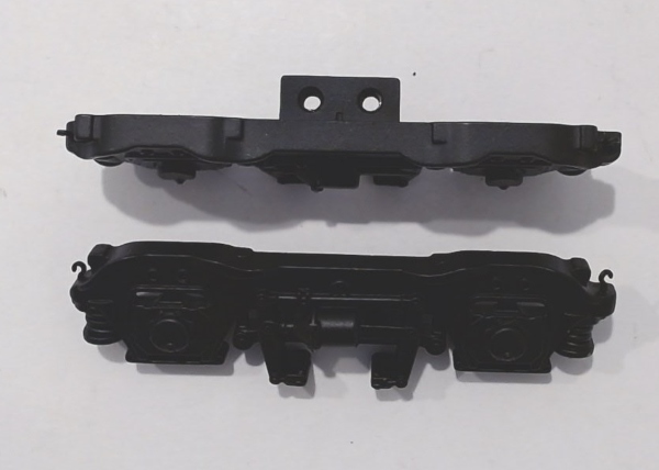 SIDE FRAME / 2-AXLE / FRONT TENDER TRUCK / BLACK BEARING CAPS / PS 2 & 3 / PREMIER BIG BOY 4-8-8-4