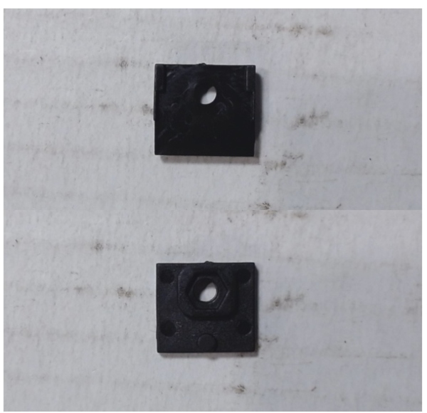 PICK UP INSULATOR / BOTTOM / 14.2mm W x 13mm L x 3.3mm H / USE# BD-0000001