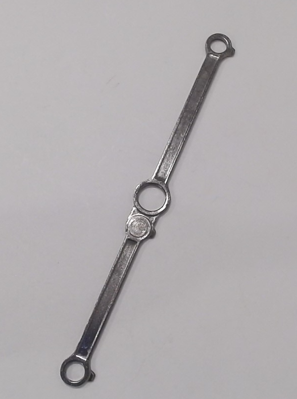 SIDE ROD / SATIN NICKEL / RH / PLAIN BEARING / PREMIER DREYFUS 4-6-4