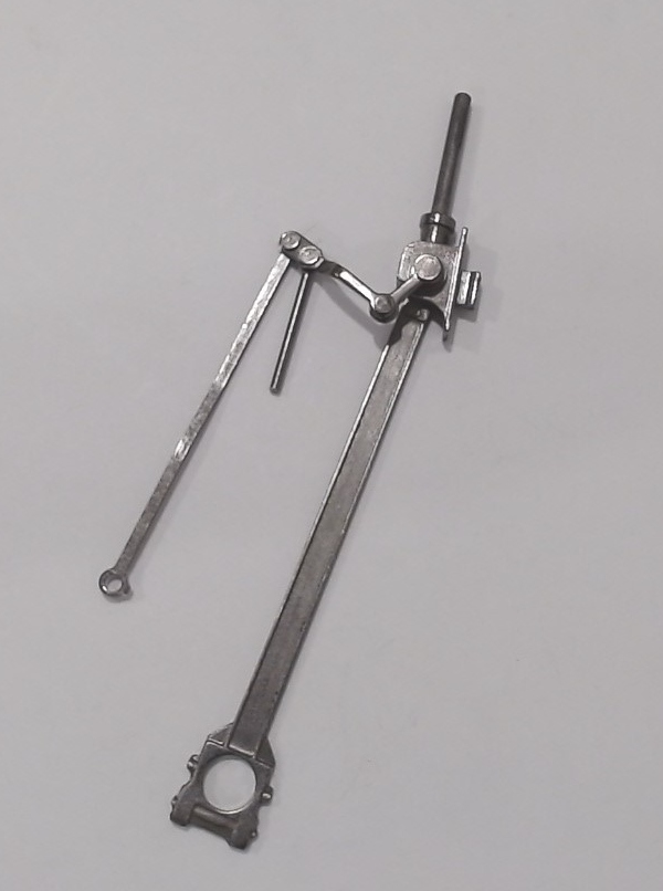 MAIN ROD & CROSSHEAD ASSEMBLY / RH / SATIN NICKEL / PREMIER K-4s 4-6-2