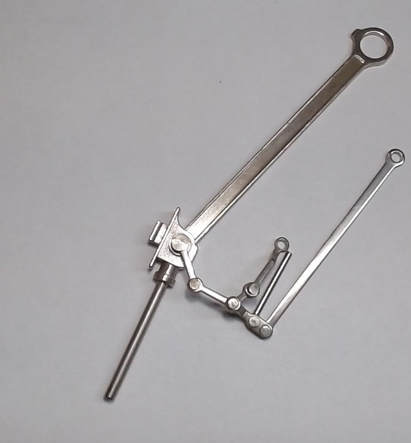 MAIN ROD & CROSSHEAD ASSEMBLY / LH / NICKEL / PREMIER BLUE COMET 4-6-2