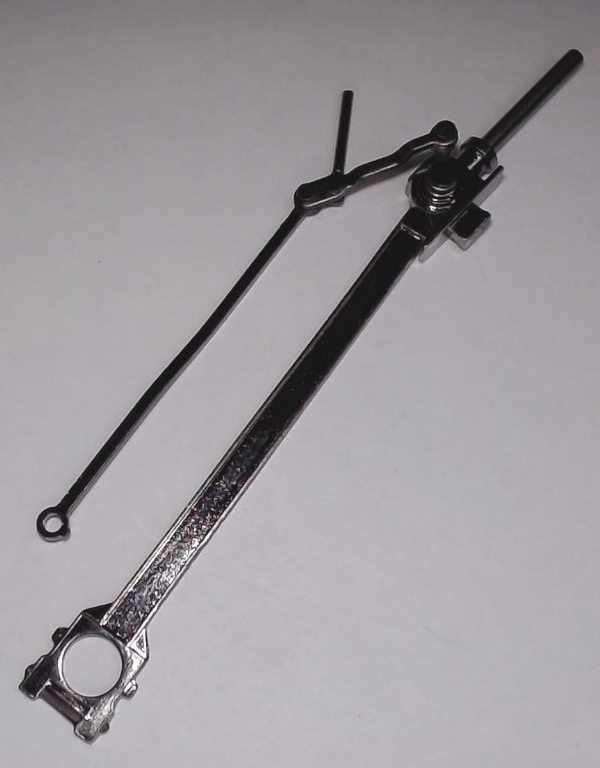 MAIN ROD & CROSSHEAD ASSEMBLY / LH / BLACKENED / PREMIER K-4s 4-6-2