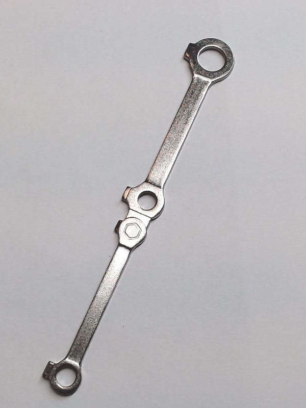 SIDE ROD / 3-AXLE / BLACKENED / LH SIDE / 1st 2nd & 3rd DRIVER / PREMIER J-1 2-10-4