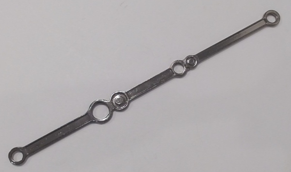 SIDE ROD / SATIN SILVER / FRONT 4 DRIVERS / PREMIER 3-CYLINDER 4-12-2