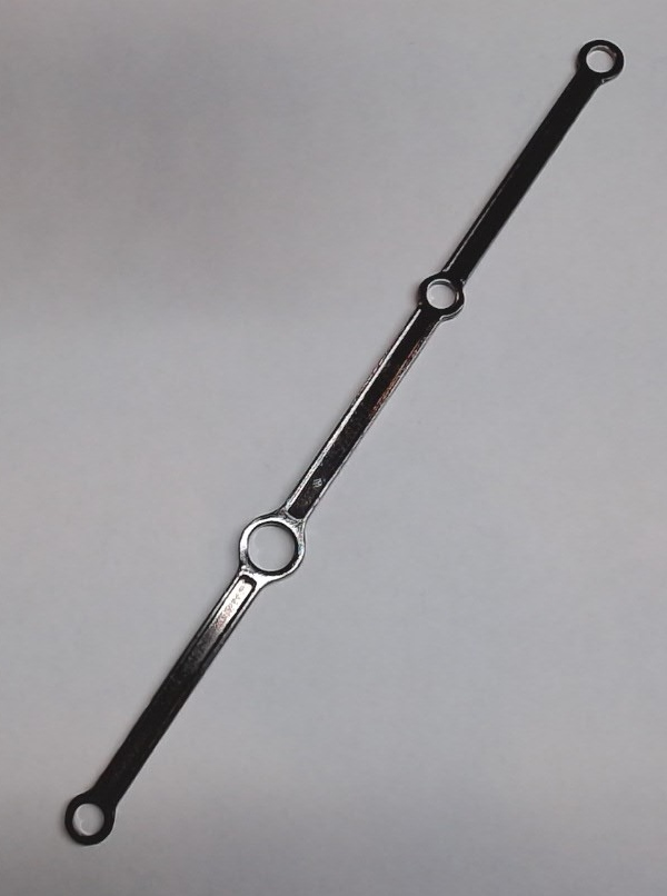 SIDE ROD / 4-AXLE / BLACKENED / PS-2 & 3 / PREMIER ATSF NORTHERN 4-8-4