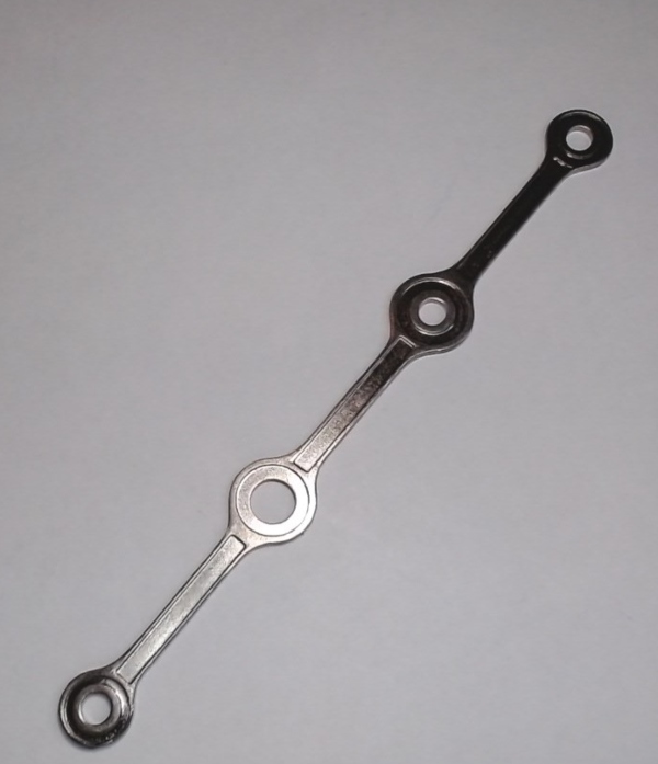 SIDE ROD / BLACKENED / 4-WHEEL / INSIDE / LH & RH / PREMIER N&W J 4-8-4