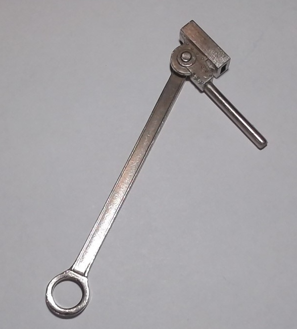 MAIN ROD & CROSSHEAD ASSEMBLY / RH / NICKEL / RAILKING ALLEGHENY 2-6-6-6