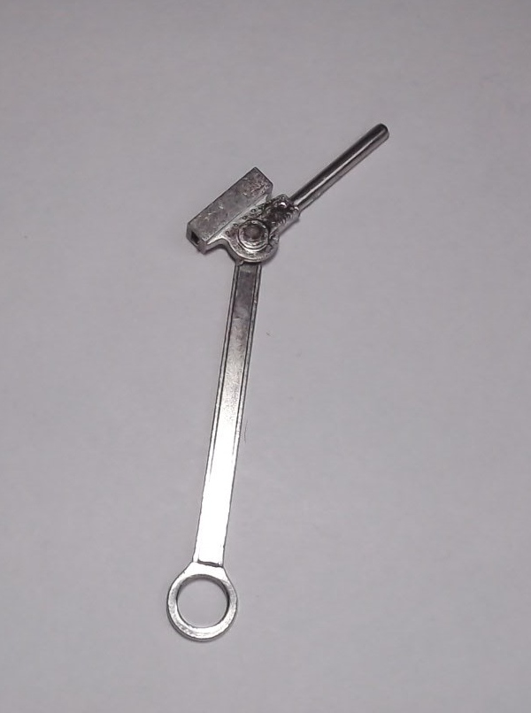 MAIN ROD & CROSSHEAD ASSEMBLY / RH / NICKEL / RAILKING MOHAWK 4-8-2