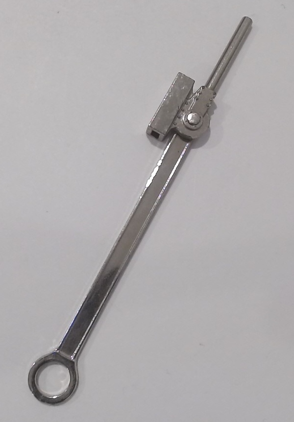 MAIN ROD & CROSSHEAD ASSEMBLY / NICKEL / RAILKING BLUE COMET 4-6-2