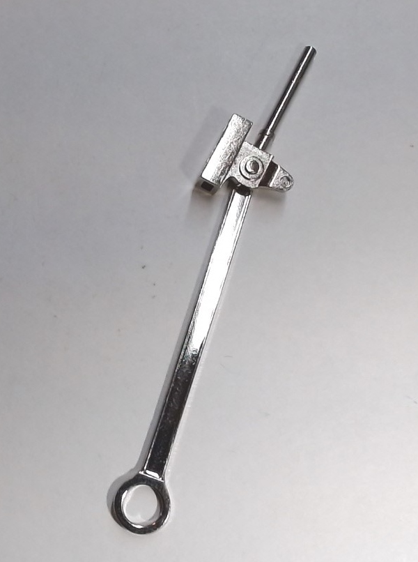 MAIN ROD & CROSSHEAD ASSEMBLY / RH REAR / NICKEL / RAILKING CHALLENGER 4-6-6-4