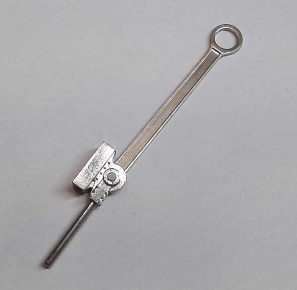 MAIN ROD & CROSSHEAD ASSEMBLY / LH / NICKEL / RAILKING MOHAWK