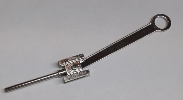 MAIN ROD & CROSSHEAD ASSEMBLY / NICKEL / LH / RAILKING Y-6b & USRA 2-8-8-2