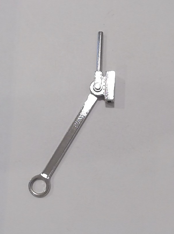 MAIN ROD & CROSSHEAD ASSEMBLY / LH / NICKEL / RAILKING N&W J 4-8-4