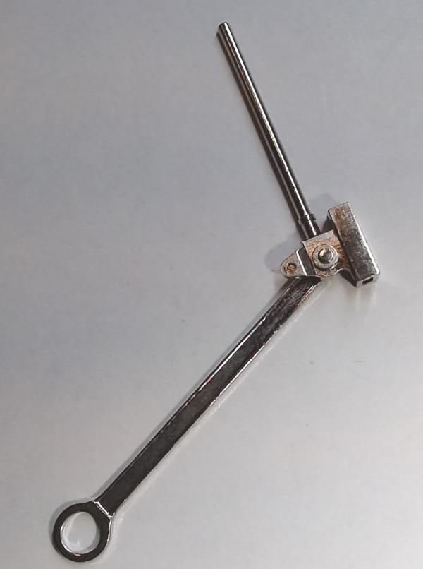 MAIN ROD & CROSSHEAD ASSEMBLY / LH FRONT / NICKEL / RAILKING CHALLENGER 4-6-6-4