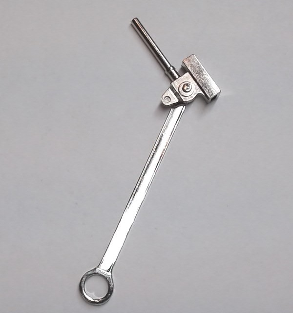 MAIN ROD & CROSSHEAD ASSEMBLY / LH REAR / NICKEL / RAILKING CHALLENGER 4-6-6-4