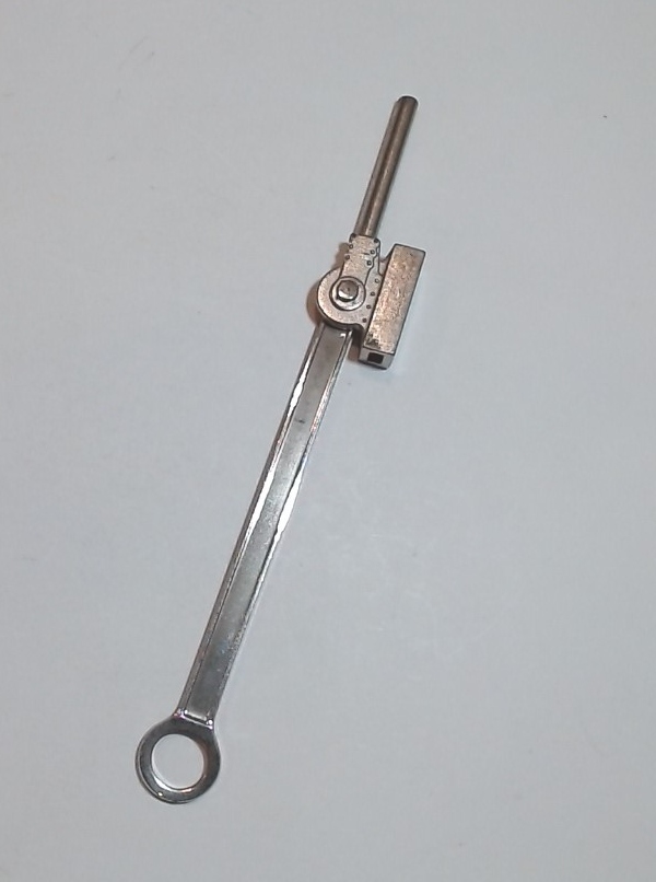 MAIN ROD & CROSSHEAD ASSEMBLY / LH REAR / NICKEL / RAILKING CHALLENGER 4-6-6-4
