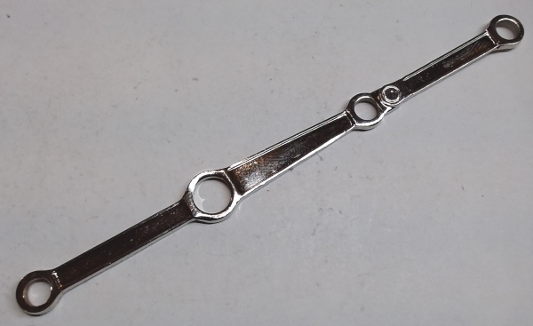 SIDE ROD / LH & RH / NICKEL / RAILKING GS-4 & J 4-8-4