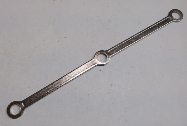 SIDE ROD / LH & RH / NICKEL / RAILKING STARTER 2-6-0