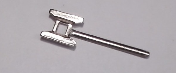 CROSSHEAD / NICKEL / STAMPED METAL / RAILKING STARTER 2-8-0