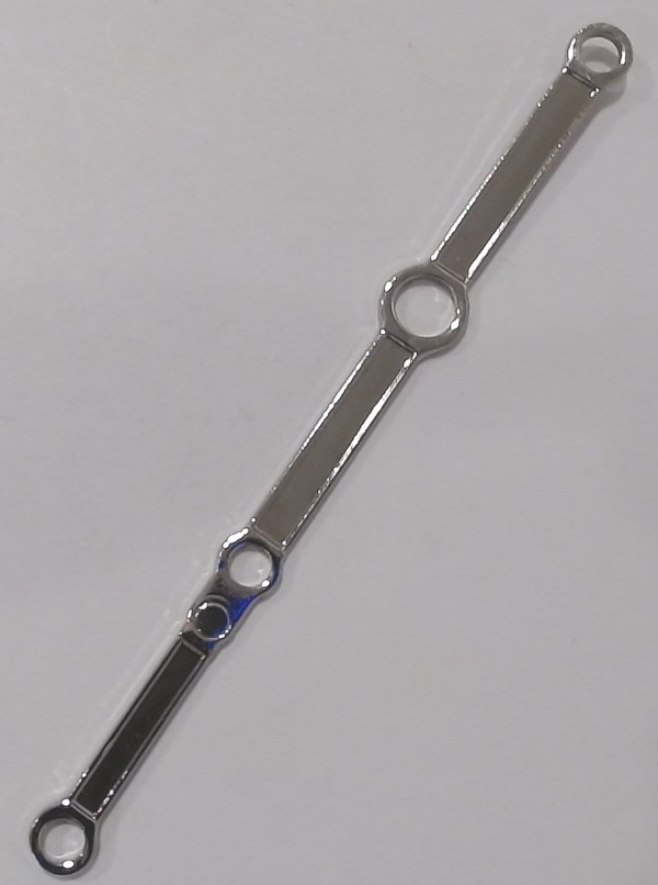 SIDE ROD / NICKEL / RAILKING M-1a MOUNTAIN 4-8-2