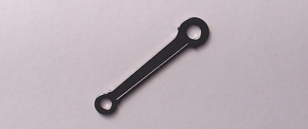 SIDE ROD / BLACKENED / 3rd & 4th DRIVER / FRONT & REAR / HO SCALE BIG BOY 4-8-8-4