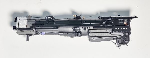 SHELL / BOILER / COMPLETE / AT&SF #3408 / PREMIER HEAVY PACIFIC  4-6-2