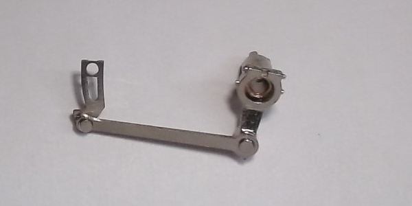 ECCENTRIC ROD ASSEMBLY / RH / NICKEL / PREMIER BLUE COMET & P-47 4-6-2