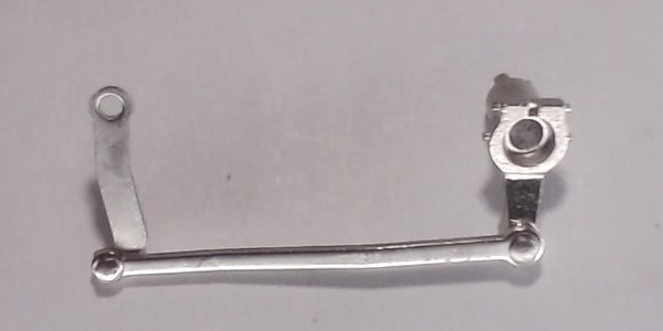 ECCENTRIC ROD ASSEMBLY / SATIN SILVER / RH / PREMIER ESE HUDSON 4-6-4