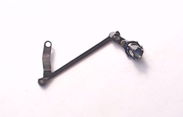 ECCENTRIC ROD ASSEMBLY / RH / BLACKENED / PREMIER N&W J 4-8-4