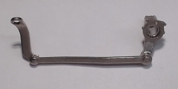 ECCENTRIC ROD ASSEMBLY / LH / SATIN SILVER / PREMIER ESE HUDSON 4-6-4