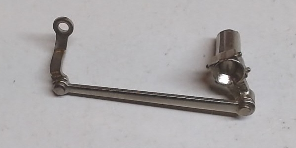 ECCENTRIC ROD ASSEMBLY / RH / NICKEL / RAILKING BERKSHIRE 2-8-4