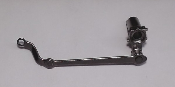 ECCENTRIC ROD ASSEMBLY / RH / SATIN SILVER / RAILKING MOHAWK L-3 4-8-2 