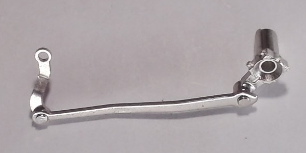 ECCENTRIC ROD ASSEMBLY / LH / NICKEL / RAILKING 0-8-0