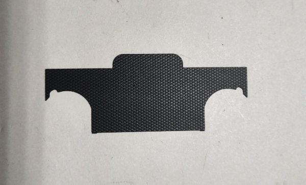 TENDER DECKING / BLACK / FRONT / PREMIER H-10 2-8-0