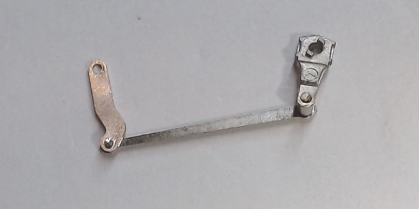 ECCENTRIC ROD ASSEMBLY / RH / NICKEL / HO SCALE N&W J 4-8-4