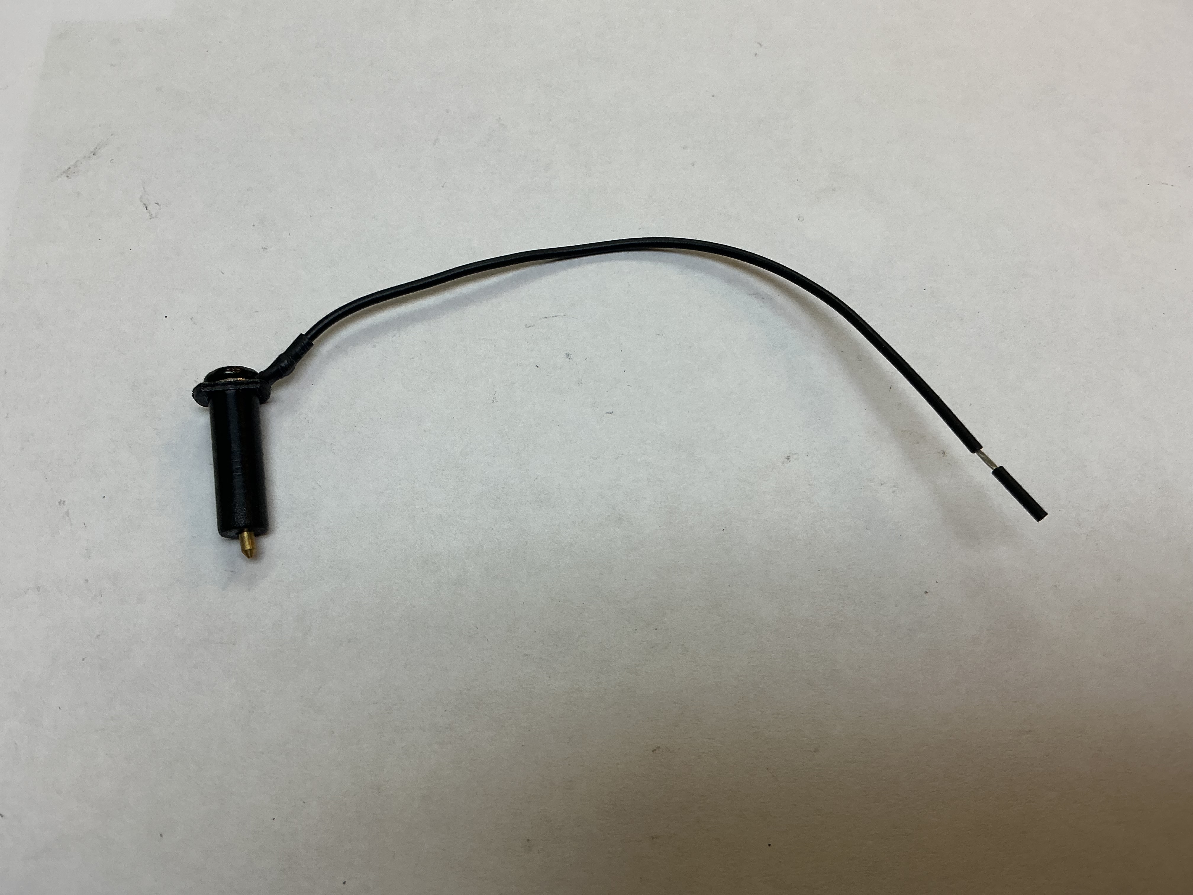 PICK UP WIRE W/CONTACT PIN / W/INSULATOR / 1-HOLE / 3/2 FEATURE STEAM FRAME / 5.2mm D x 15.78mm DEEP 