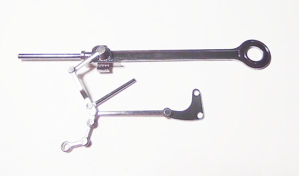 MAIN ROD & CROSSHEAD ASSEMBLY / BLACKENED / MULTIPLE BEARING CROSSHEAD / ROLLER BEARING ROD / RH / L-4b / PREMIER MOHAWK 4-8-2