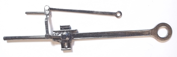 MAIN ROD & CROSSHEAD ASSEMBLY / LH / BLACKENED / PREMIER SANTA FE HUDSON 4-6-4