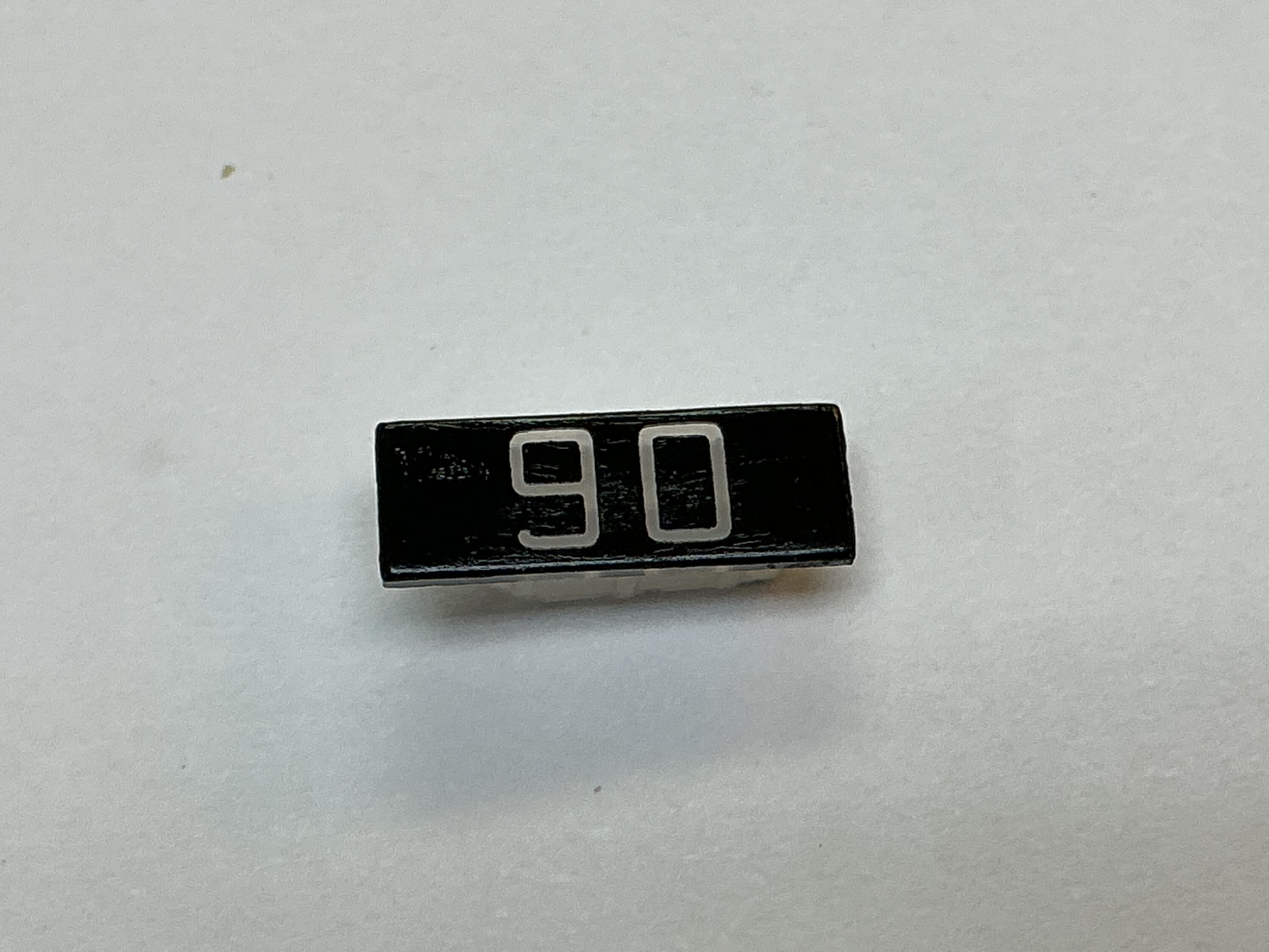 NUMBER BOARD / LH / SANTA FE #90 / PREMIER FM ERIE BUILT