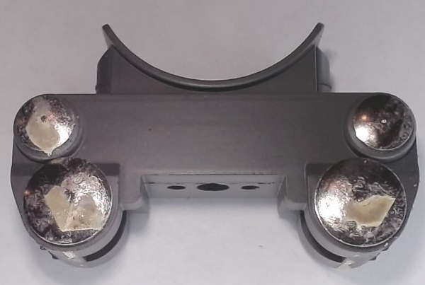 STEAM CHEST / GRAY / W/SILVER CAPS / W/O CROSSHEAD GUIDES / PREMIER FEF 4-8-4