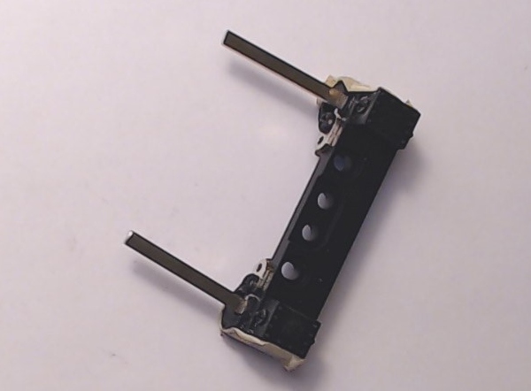 STEAM CHEST / W/CROSSHEAD GUIDES / BLACK / RAILKING GENERAL 4-4-0