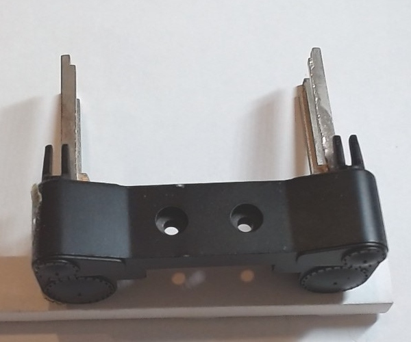 STEAM CHEST / W/CROSSHEAD GUIDES / BLACK / REAR / RAILKING USRA & Y-6b 2-8-8-2