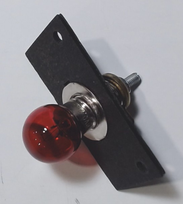 LAMP SOCKET / SCREW BASE / W/LARGE FLANGE / W/INSULATOR BASE / NICKEL / TINPLATE STANDARD GAUGE 400E / CONTEMPORARY