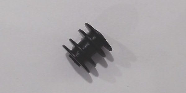 PULLEY / 3-SPOOL / BLACK / RAILKING CRANE CAR