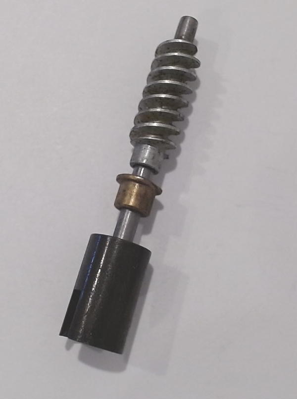 WORM GEAR / W/DOG BONE COUPLING / 37.1mm L / RAILKING GS-4, N&W J & IMPERIAL GS-4 & J 4-8-4