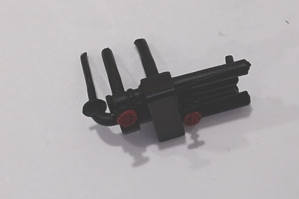 TURRET VALVE / IN FRONT OF CAB / BOILER TOP / W/RED HANDLES / PS 2 & 3 / PREMIER Y-3 2-8-8-2