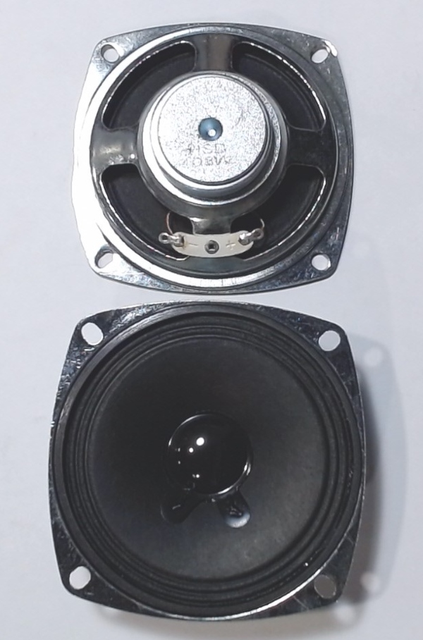 SPEAKER / 4 OHM 3W / 77mm DIAM x 27mm H / HSD / REPLACES STAR NS0770101 AND VECO / RAILKING ONE GAUGE