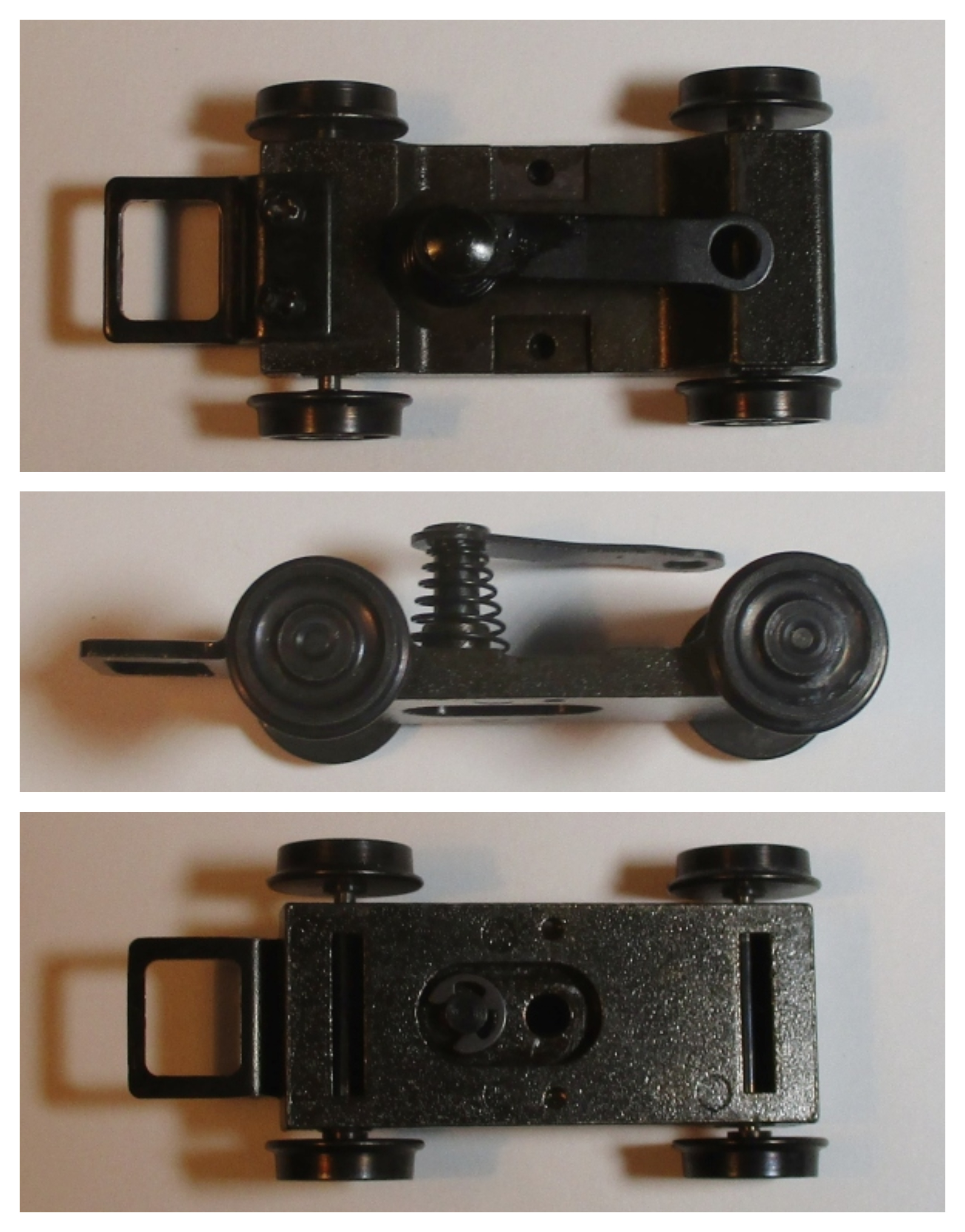 4-WHEEL PILOT TRUCK / 2-RAIL / W/PIVOT BKT / PREMIER 3-CYLINDER 4-12-2