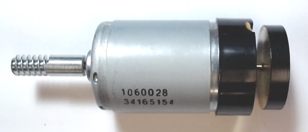 DC MOTOR / BLACK FLYWHEEL / PS3 / RAILKING ONE GAUGE ES44AC / SD70 / F-3 / F-7 / ALCO PA / W/VERTICAL MOTOR